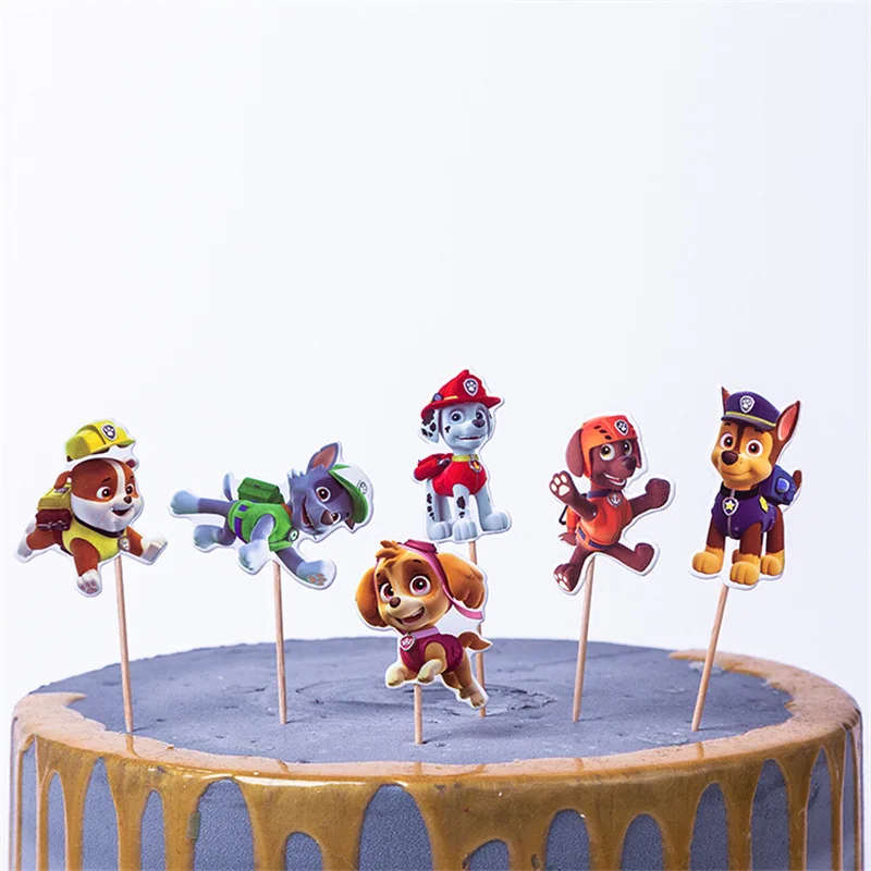 Toppers-23-1set 1 компл. Мультфильм Мститель игрушка история замороженные дети партии кекс Picks выбор Дети День рождения Минни украшения семья вечерние поставки - Цвет: Toppers-23-1set