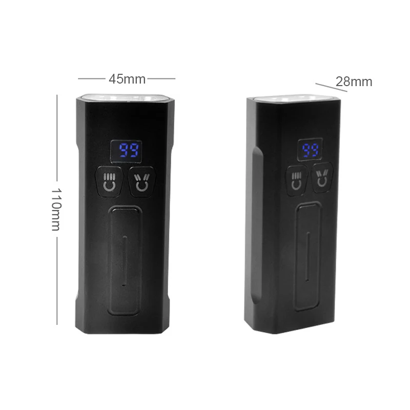 

2200 Lumens Bicycle Light USB Rechargeable Flashlight For Bike Light Front Cycling MTB Road Headlight Aluminum IP65 Waterproof