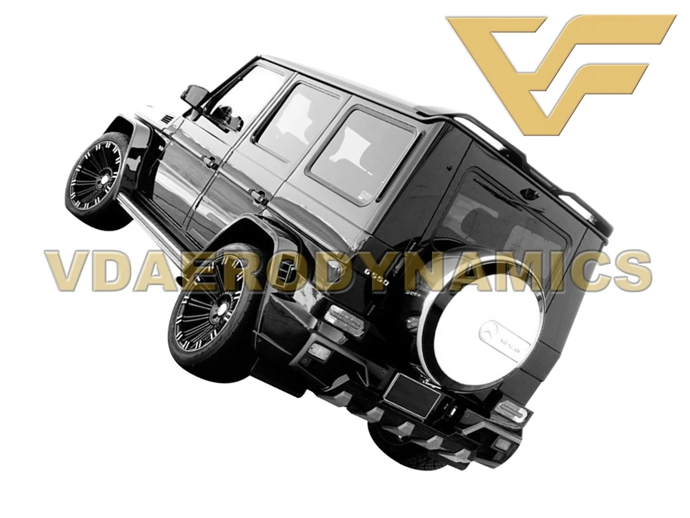 Подходит для Benz W463 G Class G300 G320 G350 G400 G500 G55 G63 G65 VAD-WD спойлер из углеродного волокна