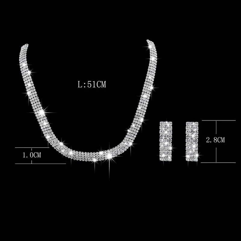 Недорогой взрывоопасный европейский и американский модный набор ювелирных