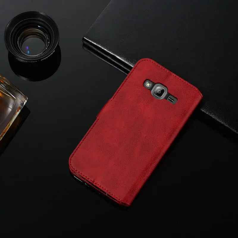 Кожаный чехол-кошелек для samsung Galaxy J3 чехлы для телефонов Чехол для samsung J310 J3 Чехол-книжка держатель для карт ретро-Книга чехол