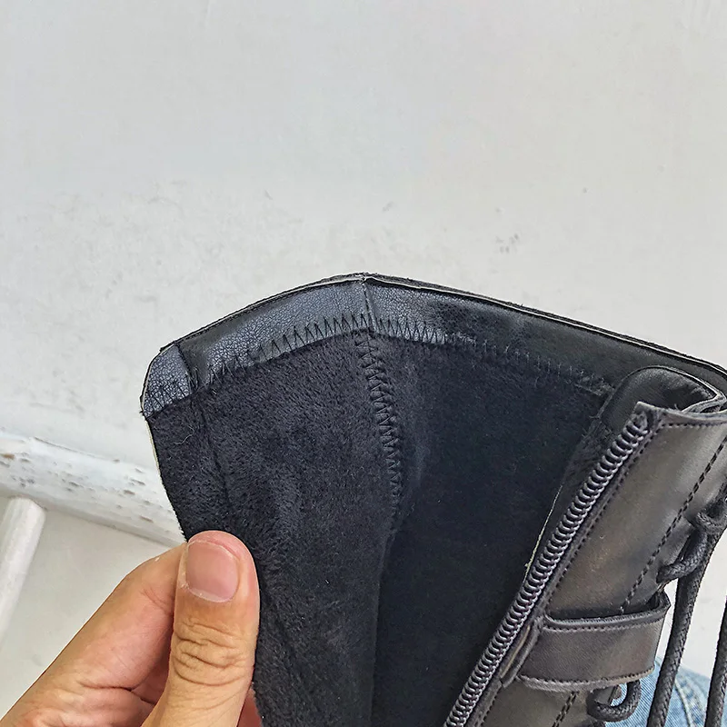 Детские ботинки коллекция 2019 года сезон осень зима новые уличные рыцарские для