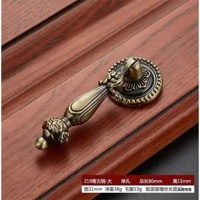 

Bronze Drawer Dresser Drop Pulls Cupboard Knobs Handle Kitchen Cabinet Handle Rustic Furniture Hardware