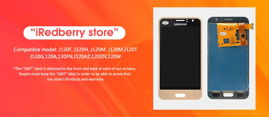 Sinmaytai ЖК-дисплей для samsung Galaxy J1 J120F J120DS J120G J120M J120 ЖК-дисплей Дисплей кодирующий преобразователь сенсорного экрана в сборе Замена