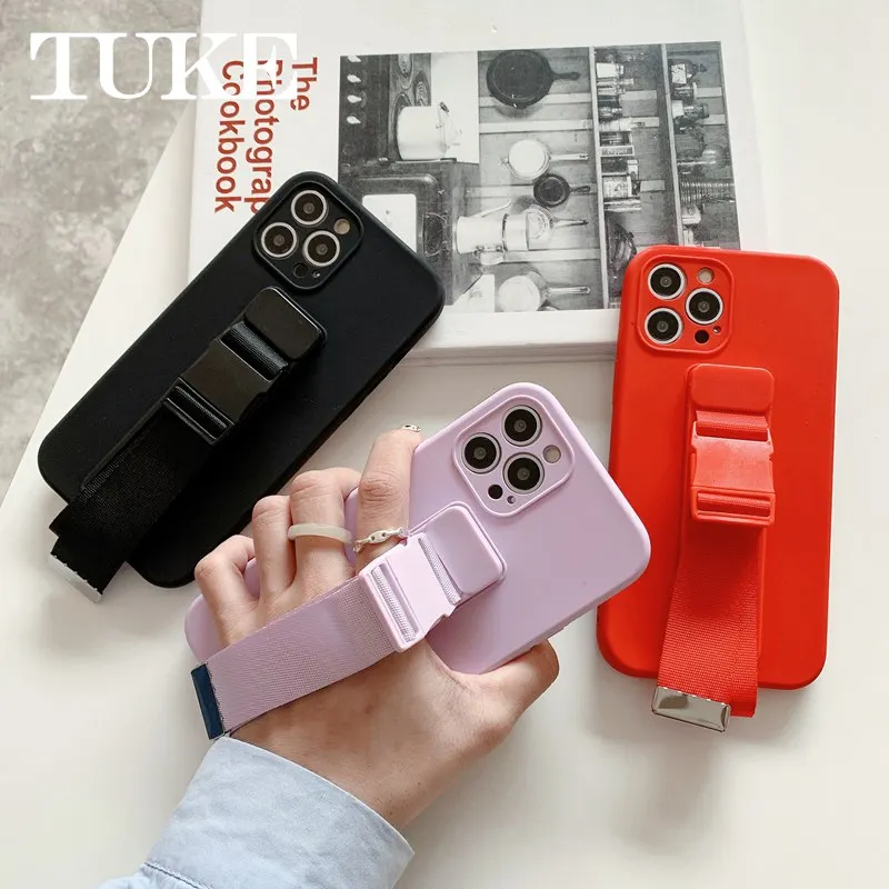 Чехол на запястье с ремешком руку для телефона Xiaomi Redmi Note 10 Pro держатель через