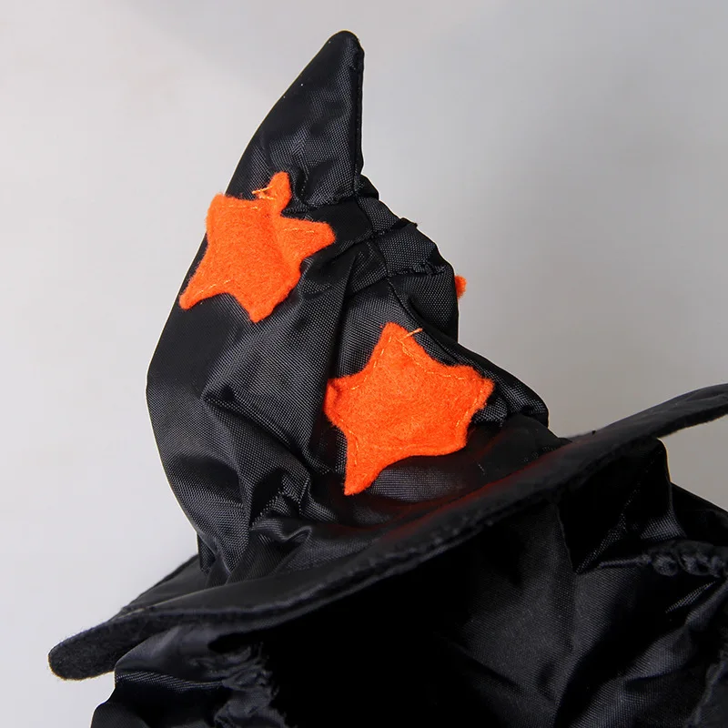 

Jizizi Pet Supplies Dog Clothes Party Performing Costumes Cold-Proof Warm Halloween Plaid Collar Hooded