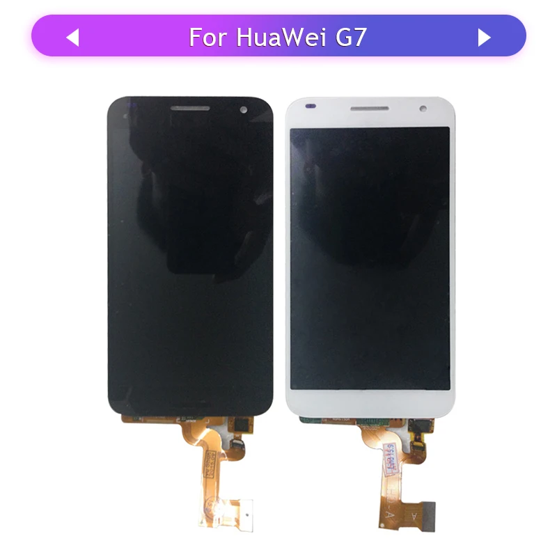 5 шт. для Huawei Ascend G7 L01 L03/TL00/UL10/UL20 ЖК дисплей сенсорный экран стекло дигитайзер