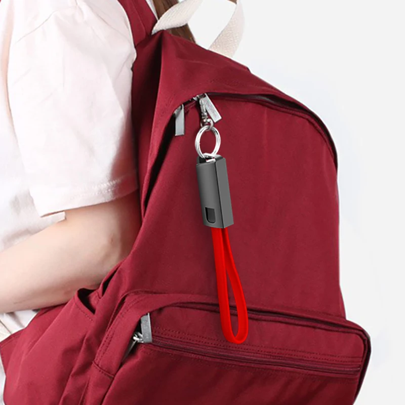 Кабель-брелок USB Type-C Micro для Samsung Huawei Android зарядки и синхронизации данных |