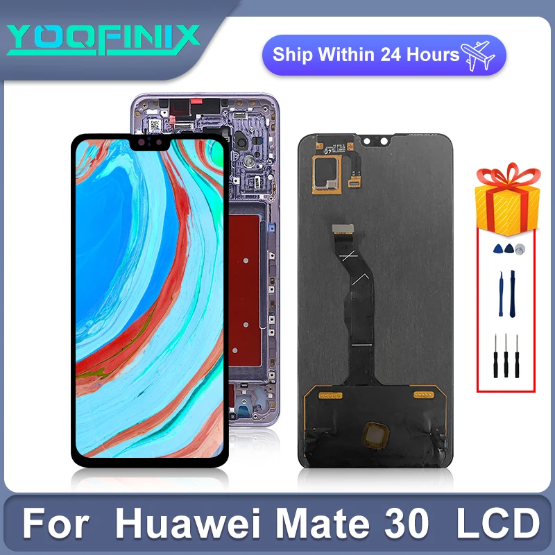 

6.62" Original For Huawei Mate 30 LCD Touch Screen Digitizer Replacement Parts For Mate 30 Display LCD TAS-L09 TAS-L29 TAS-TL00