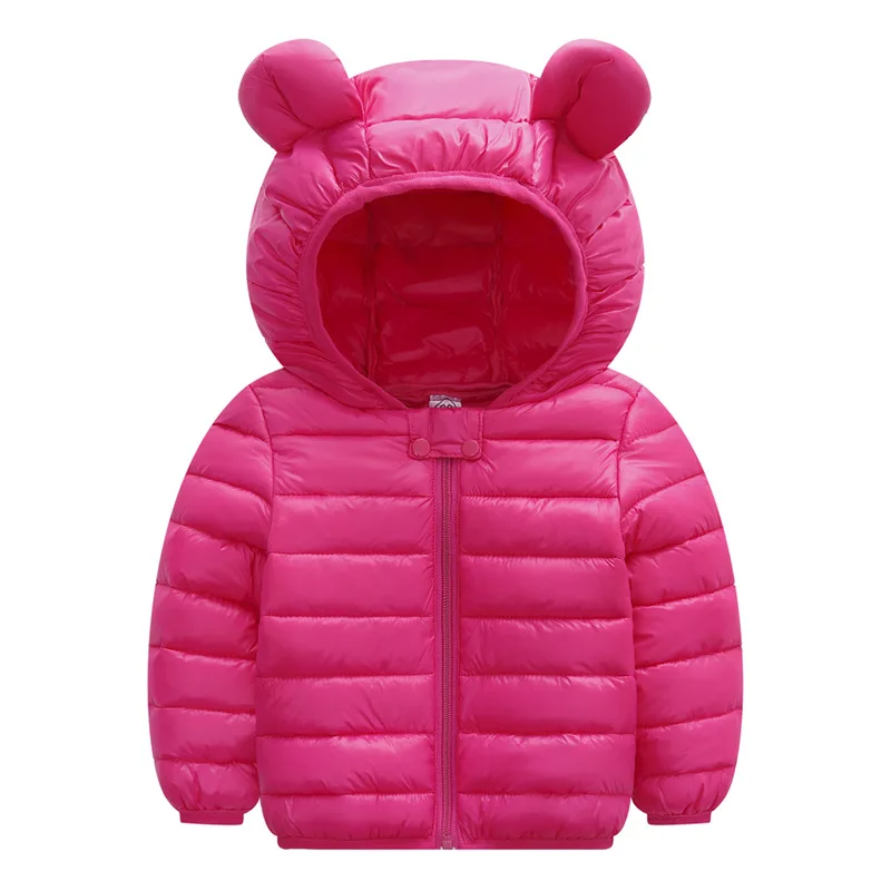 Зимние Детские куртки для малышей Толстая бархатная стеганая куртка пальто