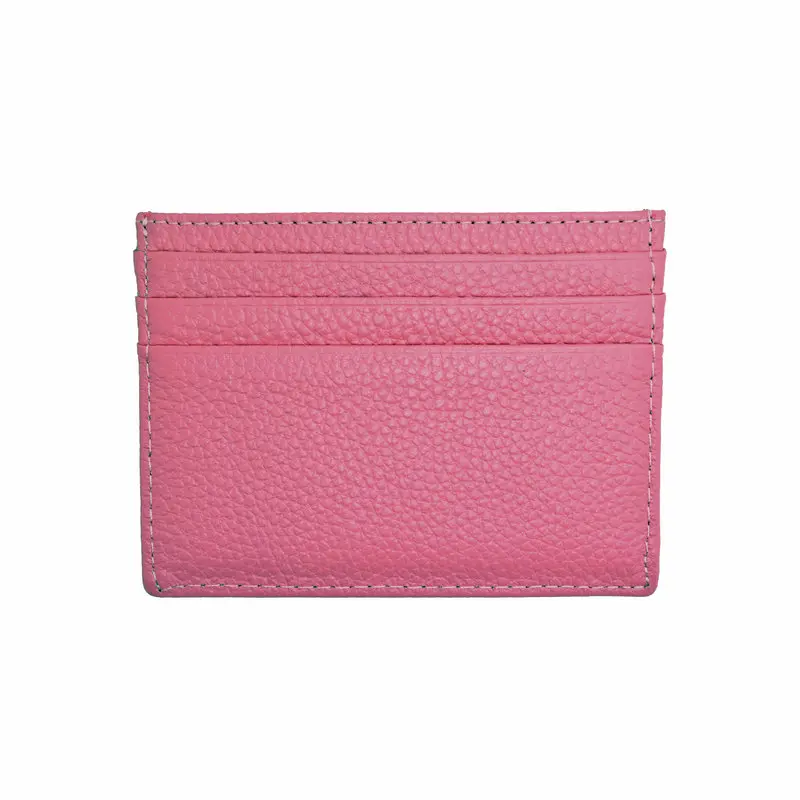 Тонкий женский кожаный чехол для кредитных карт из натуральной кожи | Багаж и