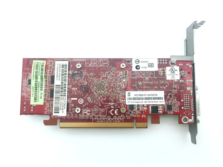Оригинальная профессиональная Видеокарта ATI FirePro V3900, 1 ГБ, графический дизайн САПР, поддержка 4k HD