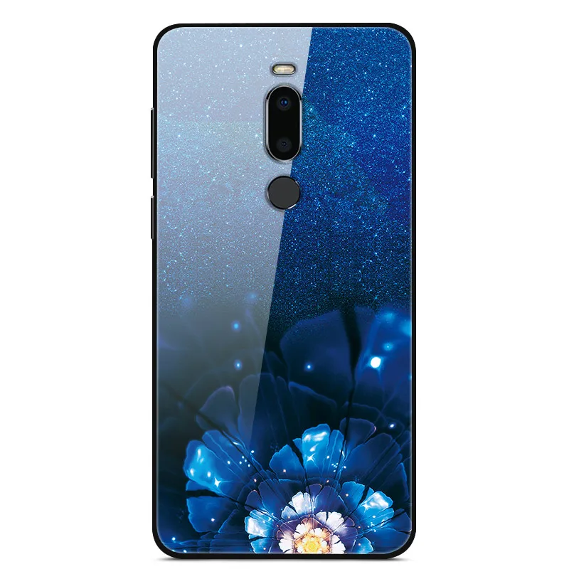 10 Чехол для Meizu M8, закаленное стекло, жесткая задняя крышка для Meizu M8 M 8, мягкий чехол для телефона, бампер для MeizuM8, защитный чехол 5,7 дюйма - Цвет: 10