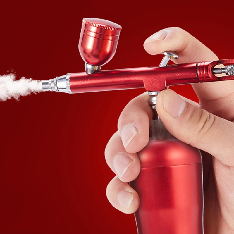 Fiyat Taşınabilir Püskürtme Tabancası şarj Edilebilir El Hava Pompası Airbrush Mini Eylem Airbrush Kompresörü Sanat El Sanatları Model Boya Tabancası