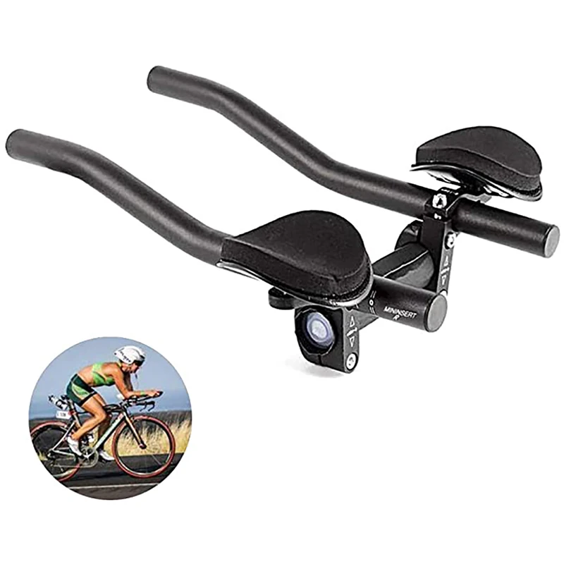 

Cycling Bike Rest Handlebar Bicycle Relaxation Handle Bar Triathlon MTB Road Bike Arm Rest Bar Bike Outdoors Sports