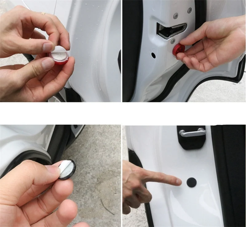 Красный светодиодный предупреждающий фонарь для двери автомобиля | Автомобили и