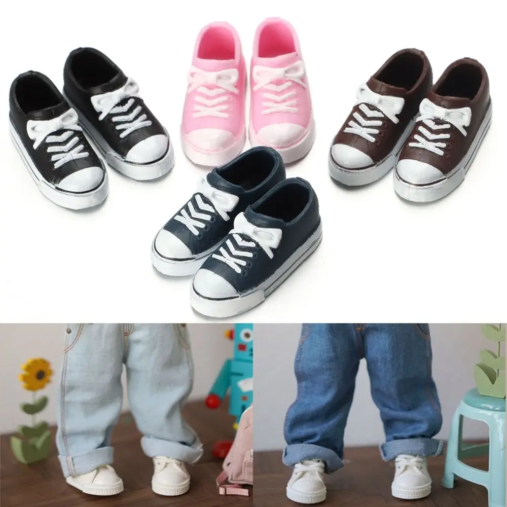 Fashion Shoes For 16cm Dolls 1/3 1/4 Doll Soft Plastic Sneakers PVC Casual Fit Foot Length 2~35cm Accessories | Игрушки и хобби