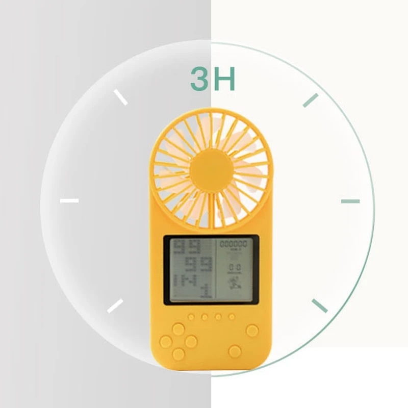 Handheld Game Console with USB Fan Color Display Retro Mini Personal | Бытовая техника