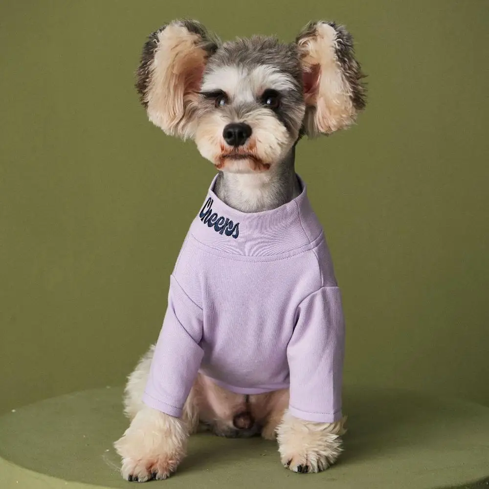Новинка 2020 стильная футболка для маленьких и средних собак модная зимняя одежда