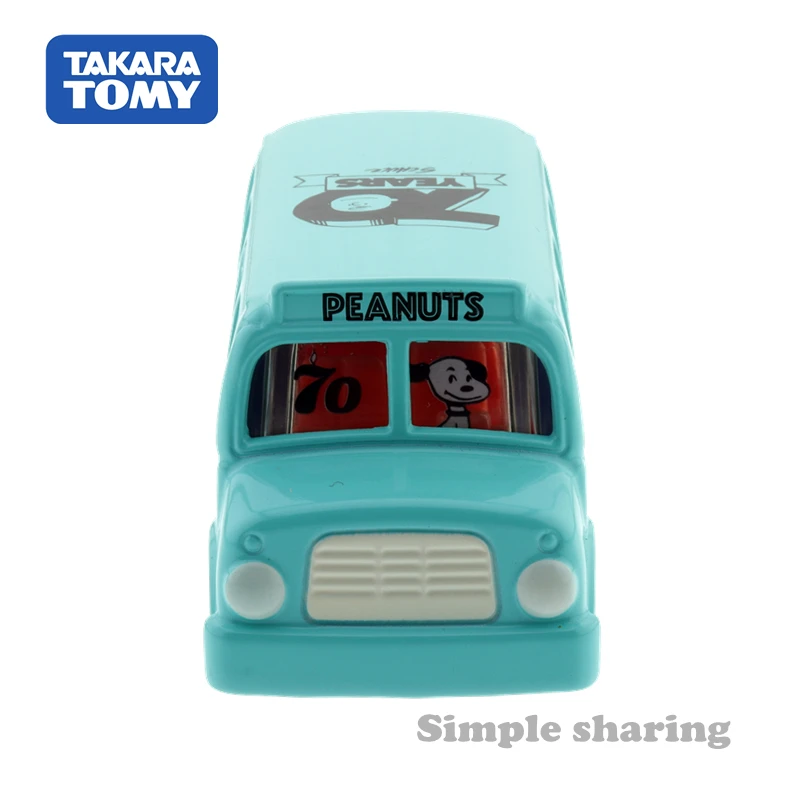 Арахис Tomy Takara коллекция Tomica на 70-ю годовщину синий школьный автобус | Игрушки и