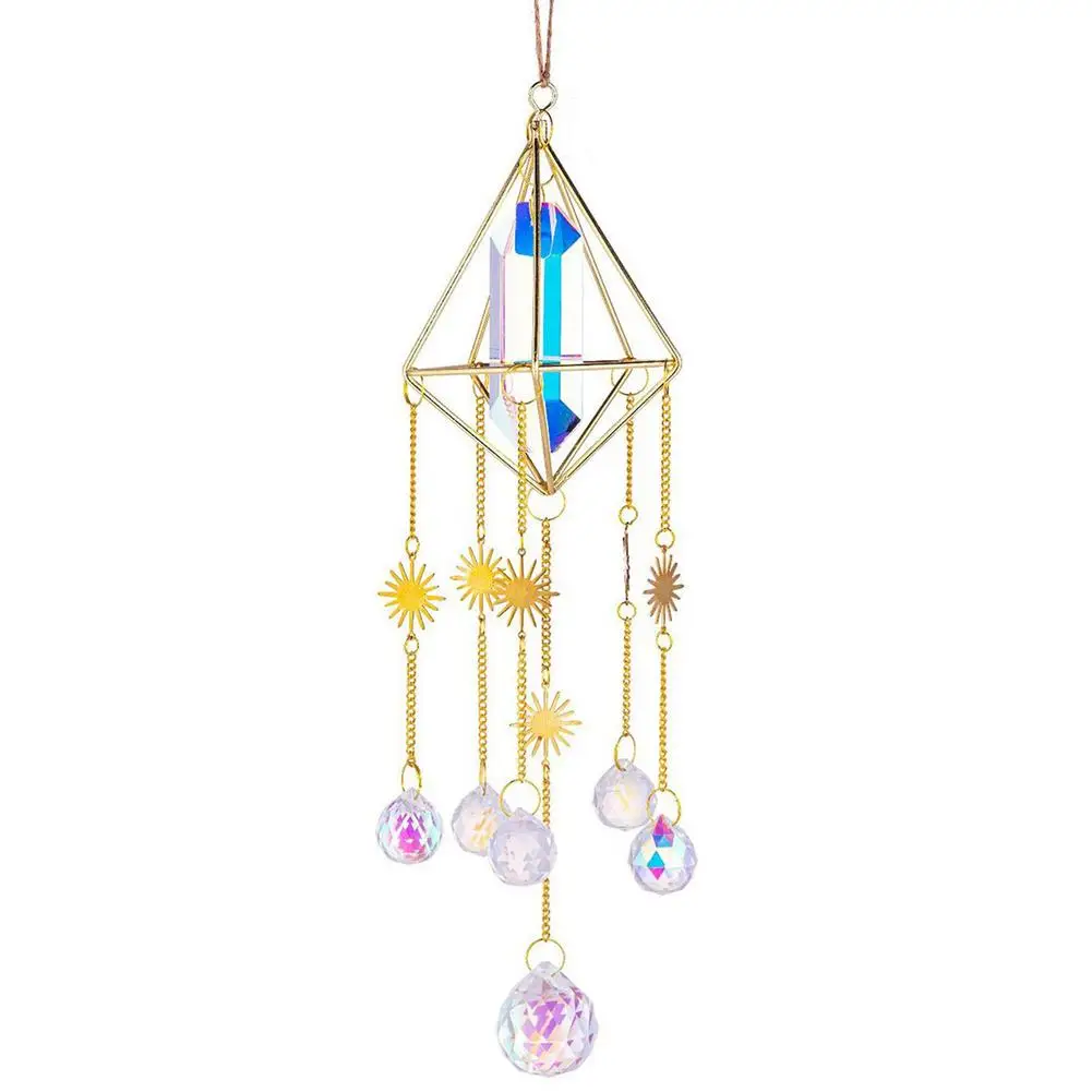 

Window Suncatchers With Crystal Pendants - Crystal Rainbow Sun Catcher Cast Rainbow Prism For Window Suncatcher Ornaments