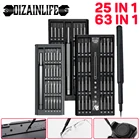 Набор отверток 63 в 1, с магнитной головкой, Шестигранная головка Torx, набор инструментов для ремонта мобильный телефон