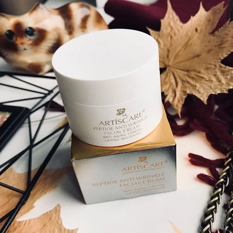 

ARTISCARE Peptide Anti Wrinkle Facial Cream+Eye Cream Day Cream Anti Aging Skin Whitening Lifting Firm Acne Treatment