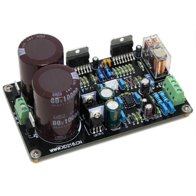

Двойной AC28V TDA7293 параллельный 2*100 Вт DC сервопривод двухканальный усилитель доска закончена