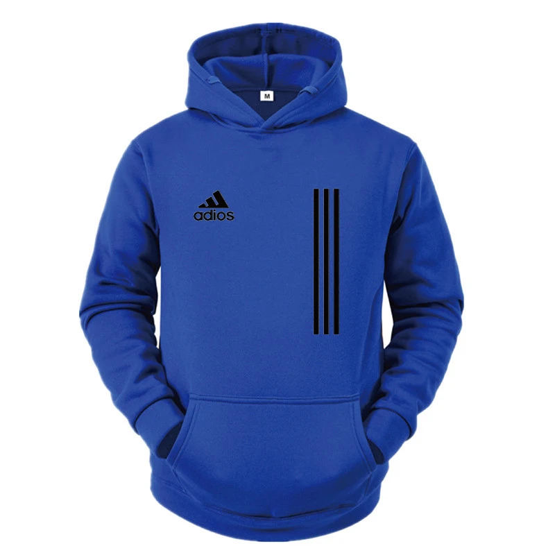 

Fashion trend brand men's hoodie 2020 spring and autumn men's casual hooded sweatshirt men's printed adios hooded sweatshirt