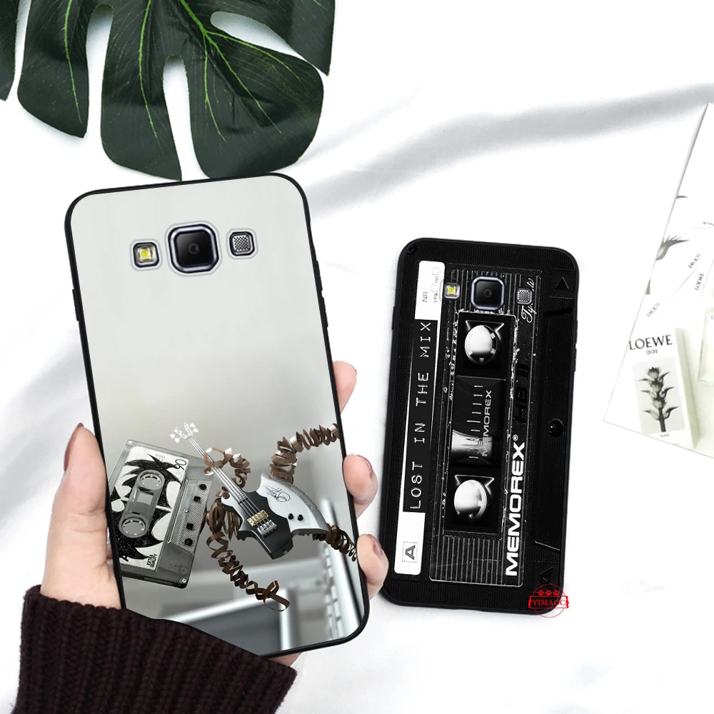 RETRO CLASSIC CASSETTE Unique Silicone Case for Samsung A3 A5 A10S A30S A50S A6 Plus 2018 A7 A8 A9 A10 A30 A40 A50 A60 A70 J6 |