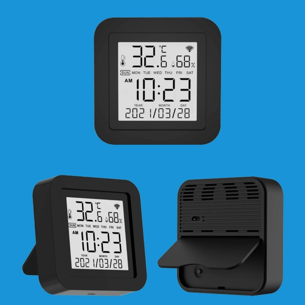 

Инфракрасный пульт дистанционного управления Wi-Fi Tuya 3 в 1 с датчиком температуры и влажности, Интеллектуальный S-ensor USB источник питания, ЖК-ди...