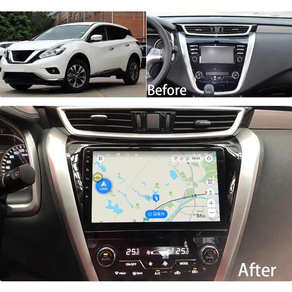 Автомобильный мультимедийный плеер стерео GPS DVD радио навигация Android экран для