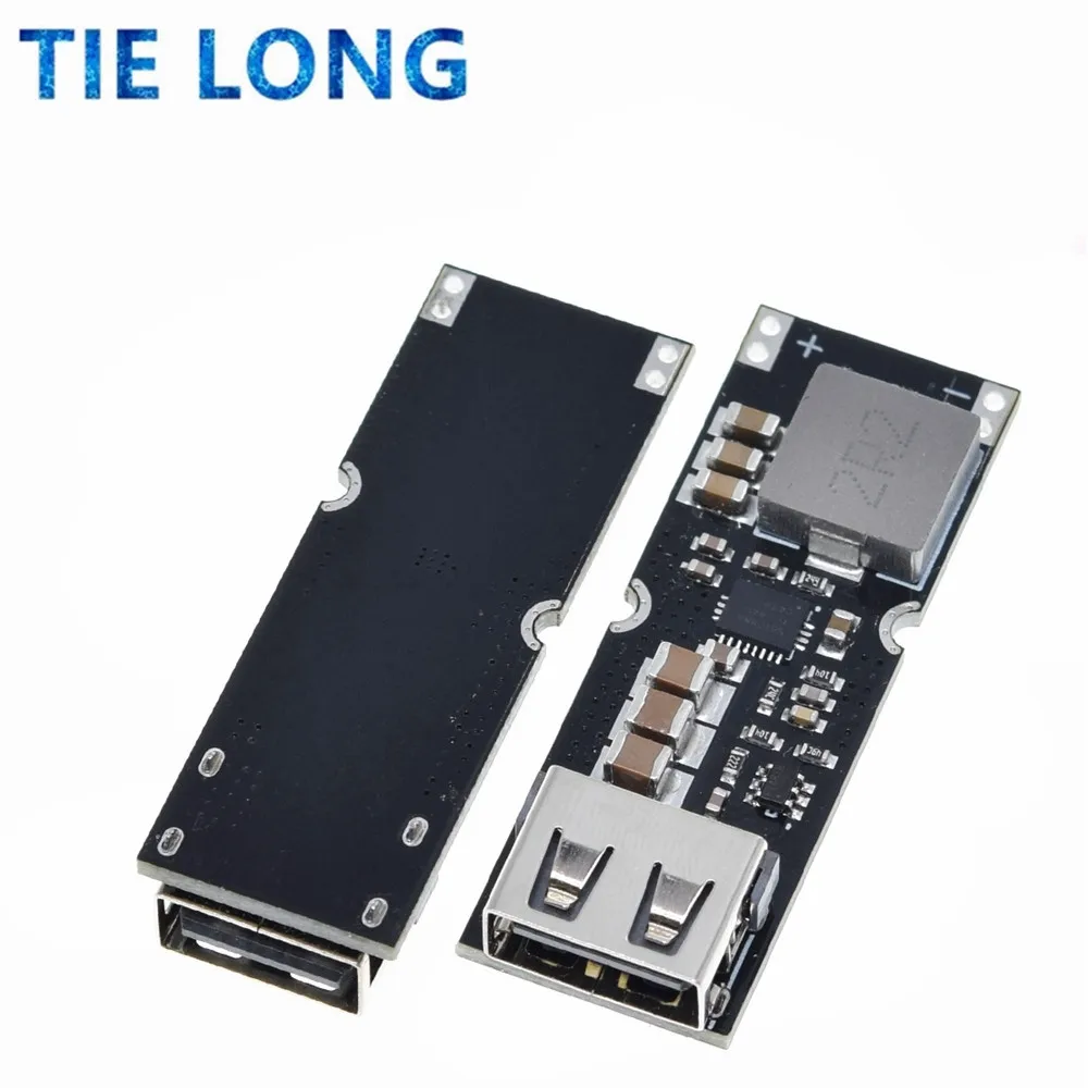 

Single Cell Lithium Battery Boost Power Module Board 3.7V 4.2V Liter 5V 9V 12V USB Mobile Phone Fast Charge QC2.0 QC3.0 TPS61088