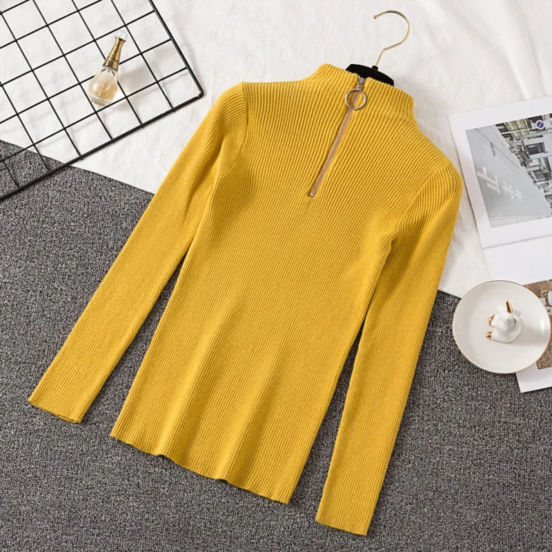 BOBOKATEER pull femme hiver Рождественский свитер женская зимняя одежда Женский вязаный пуловер с высоким воротом sueter mujer invierno