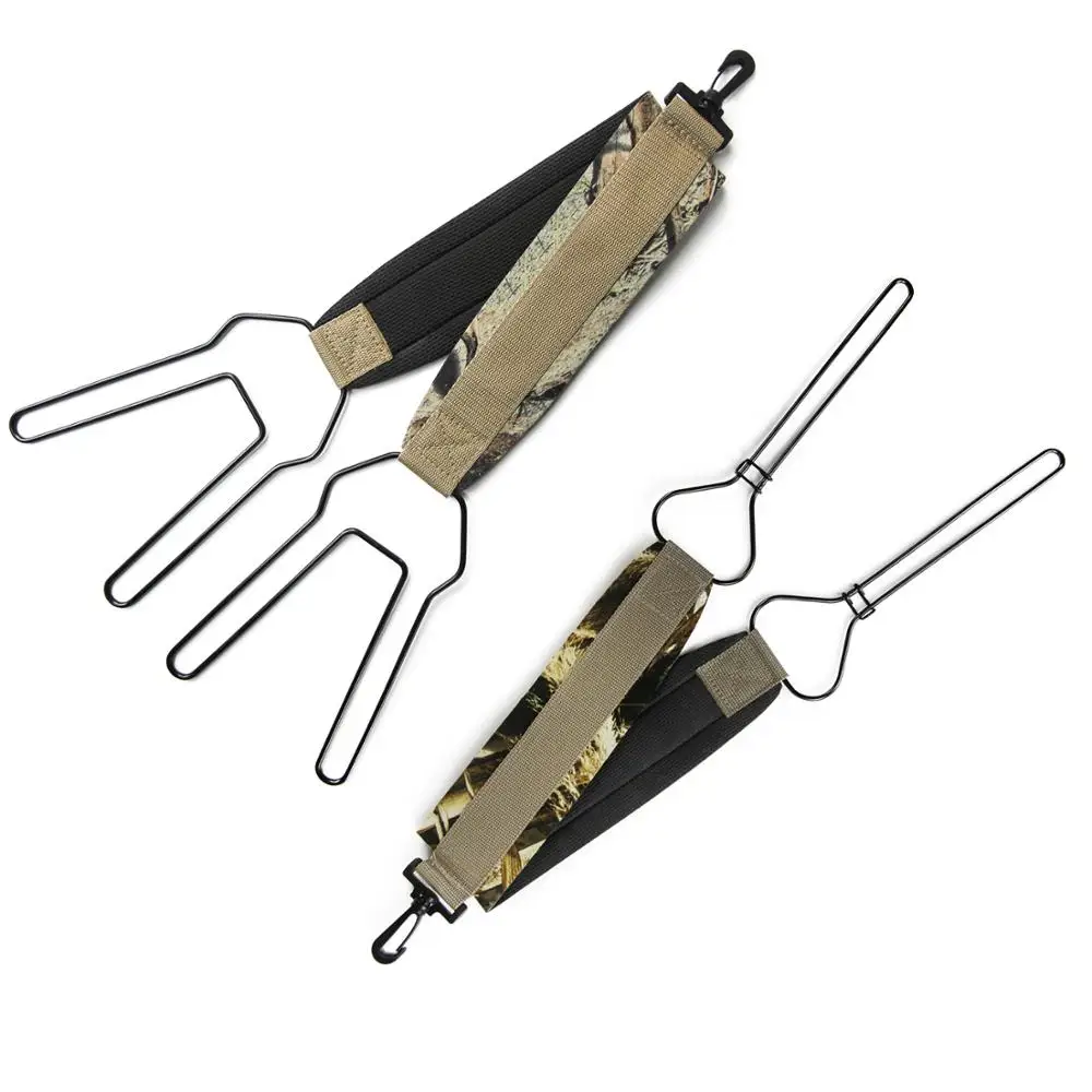 

Охотничья утка gugulудза, ремешок-держатель, металлическая петля, игровая сумка-переноска, утка, гусь, птицы, Вешалка-переноска, одиночная/двойная