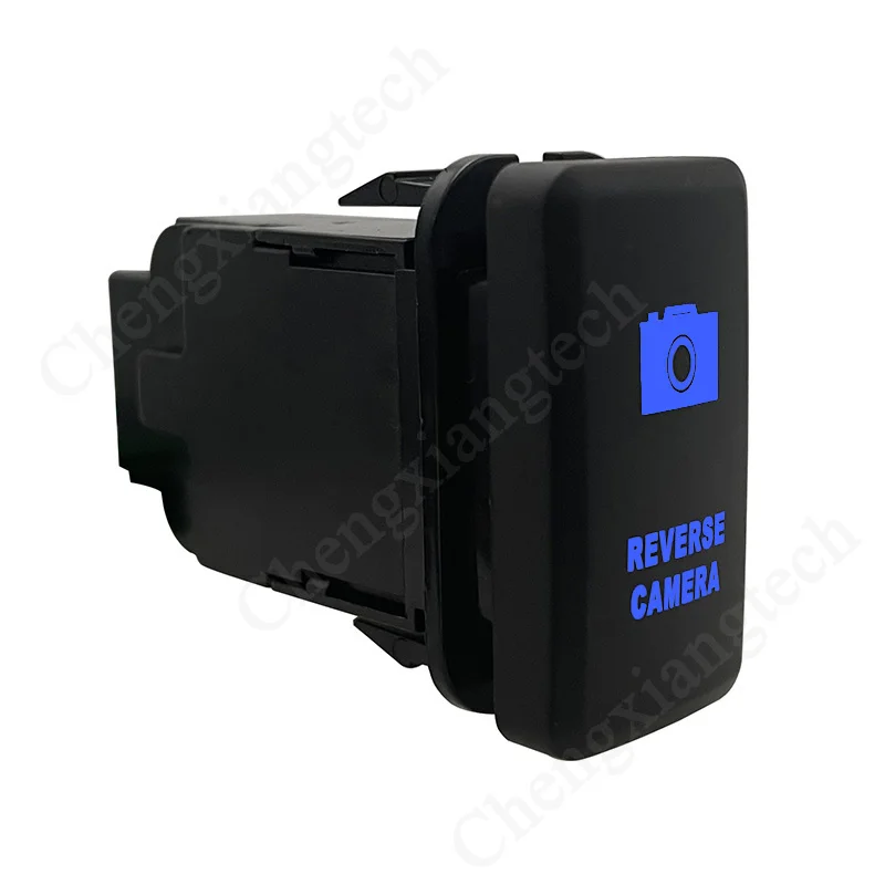 

12 В синий светодиодный переключатель кнопки обратной камеры для Toyota Landcruiser Hilux Prado 120 SERIES 4runner 2003-2009 OEM Замена