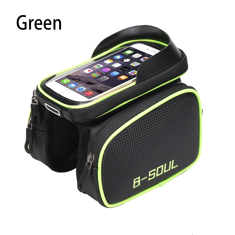 

Waterproof Front Beam Bag On Bicycle Frame, Riding Bag, Touch Screen Mobile Phone Seat, Bicycle Saddle Bag, Bicycle Accessories