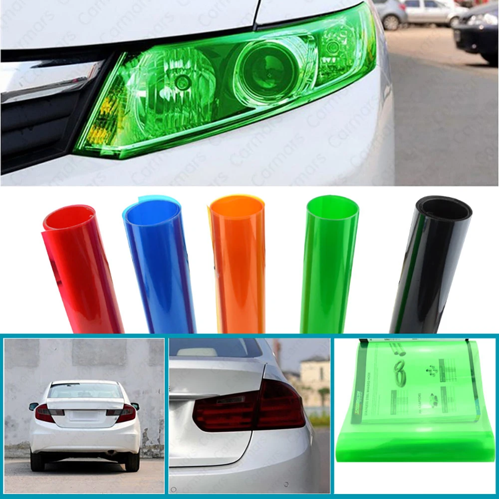 30CMX100CM автомобильный светильник для стайлинга головы задний оттенок Стильный