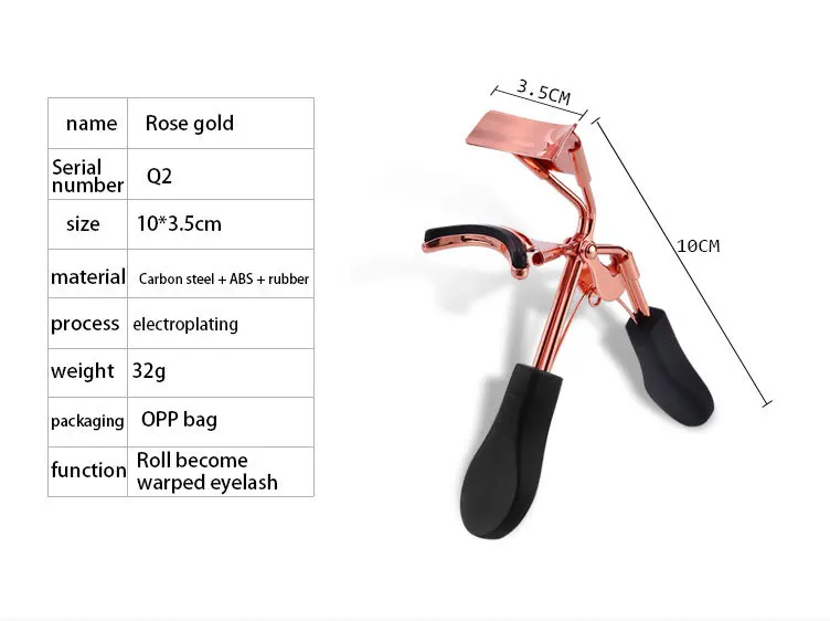 Зажим для завивки ресниц 180 градусов широкий макияжа ресниц|Керлер ресниц| |