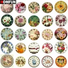 Алмазная 5D Вышивка HOMFUN, набор для рукоделия часы с цветами и животными, картина для творчества, вышивка крестиком, украшение для дома, подарок