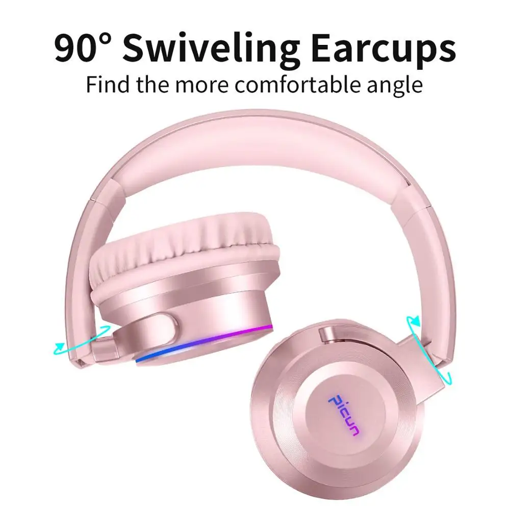 Picun B9 Складной Портативный беспроводной Bluetooth 5 0 наушники гарнитура со