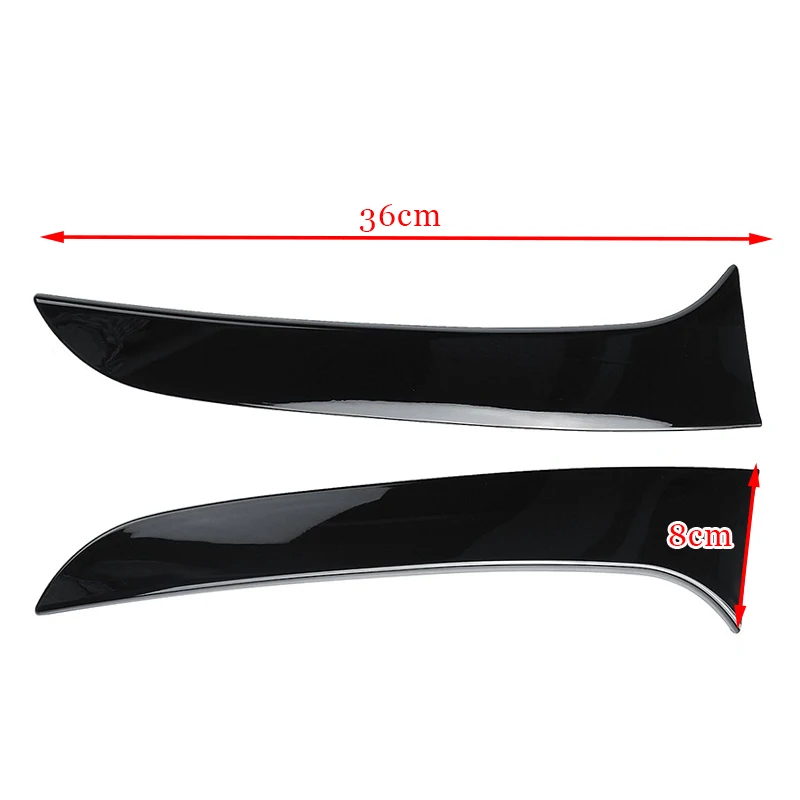 

2PCS Car Spoilers Rear Window Side Spoiler Canard Canards Splitter For BMW 1 Series F20 F21 2012 2013 2014 2015 2016 2017 2018