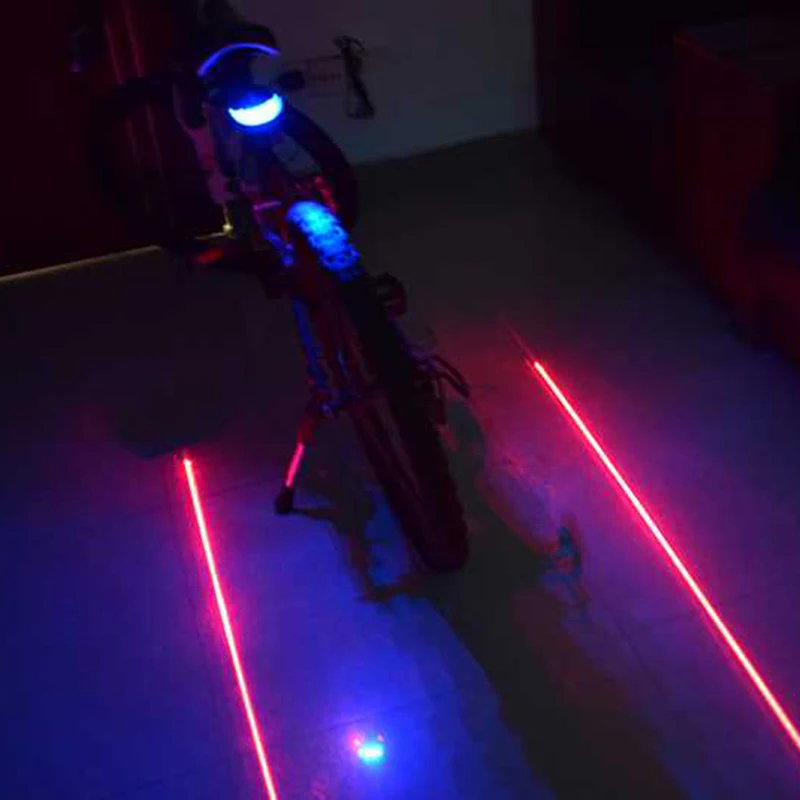 Задний Фонарь велосипедный WasaFire водонепроницаемый 5 светодиосветодиодный 7