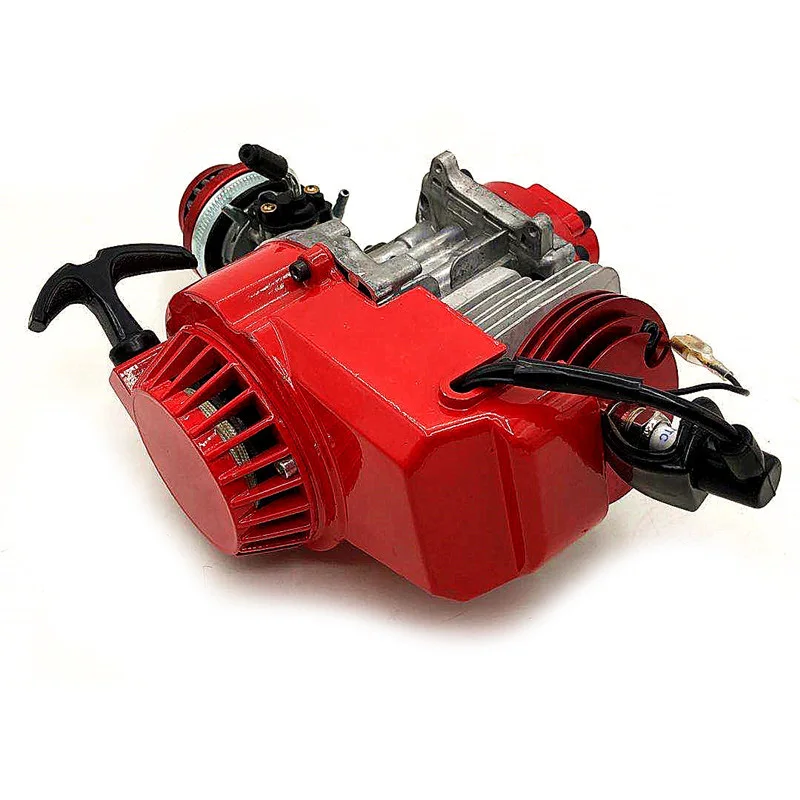 49CC высокопроизводительный Двигатель 2 тактный алюминиевый Потяните старт для