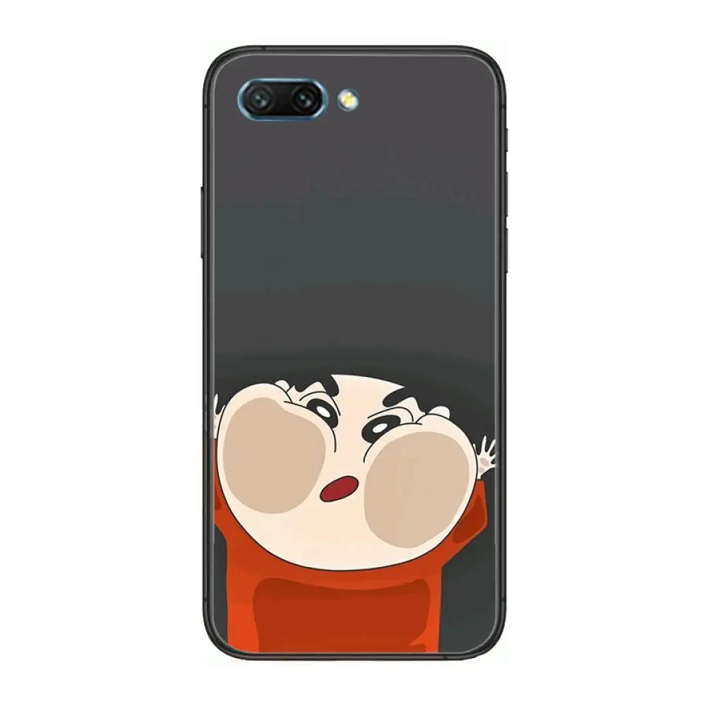 

Boutique Cute Boy clear Phone Case For Huawei Honor 10 9 8 7 N Pro Lite A C RU Black Etui Coque Hoesjes comic fashion