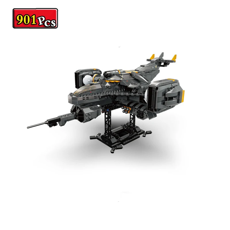 

Военная серия научная фантастика фильм будущие технологии космический истребитель пилот MOC модель строительные блоки кирпичи игрушки подарки