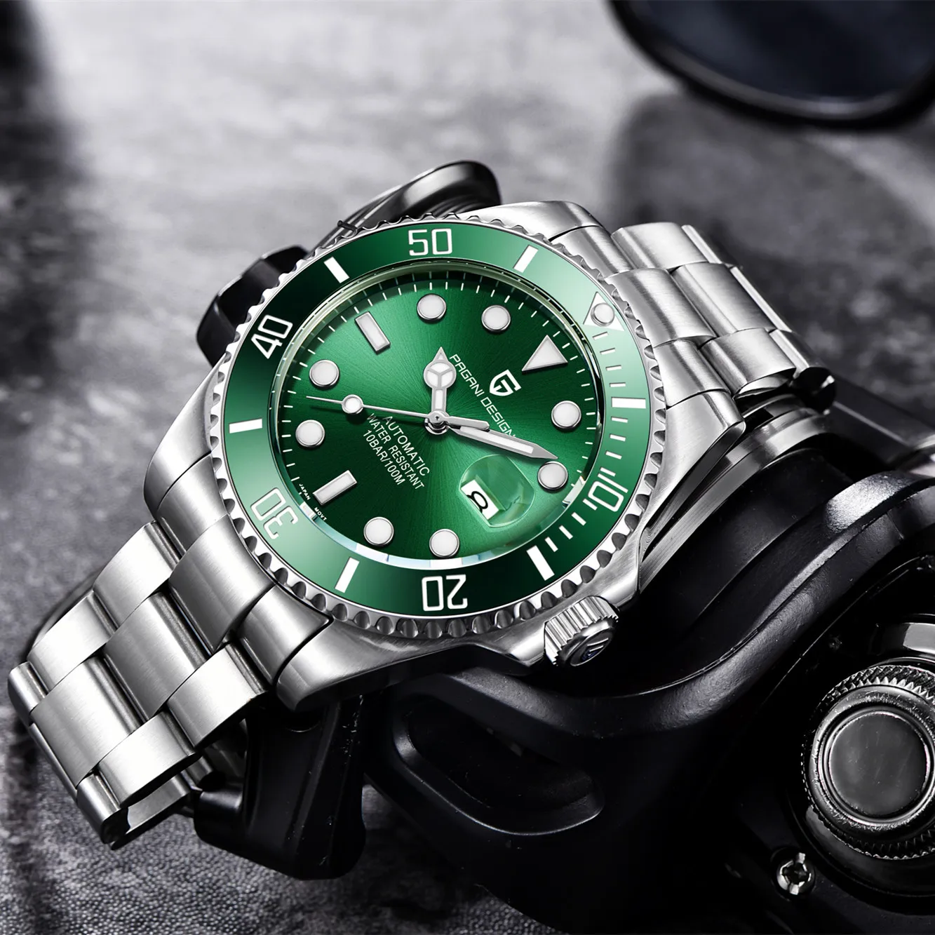 

PAGANI DESIGN 2021 Luxury Automatic men mechanical wristwatches Business Waterproof Stainless Steel Men's watches Seiko NH35A