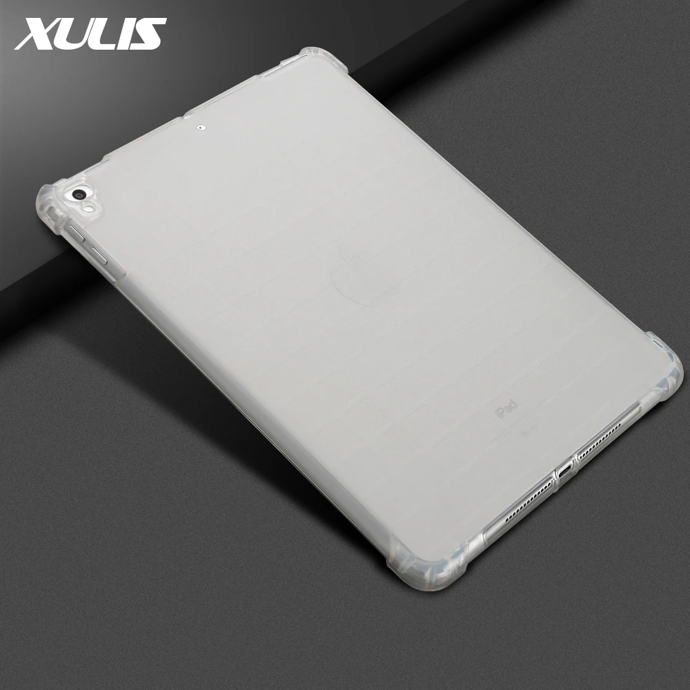Противоударный чехол для iPad Air 2 мягкий 1 прозрачный тонкий ipad 5 6 чехол|Чехлы