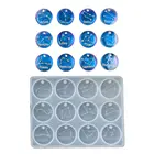 Хрустальный эпоксидная смола, форма 12 подвеска созвездия литье силиконовая форма сделай сам рукоделие ювелирные изделия