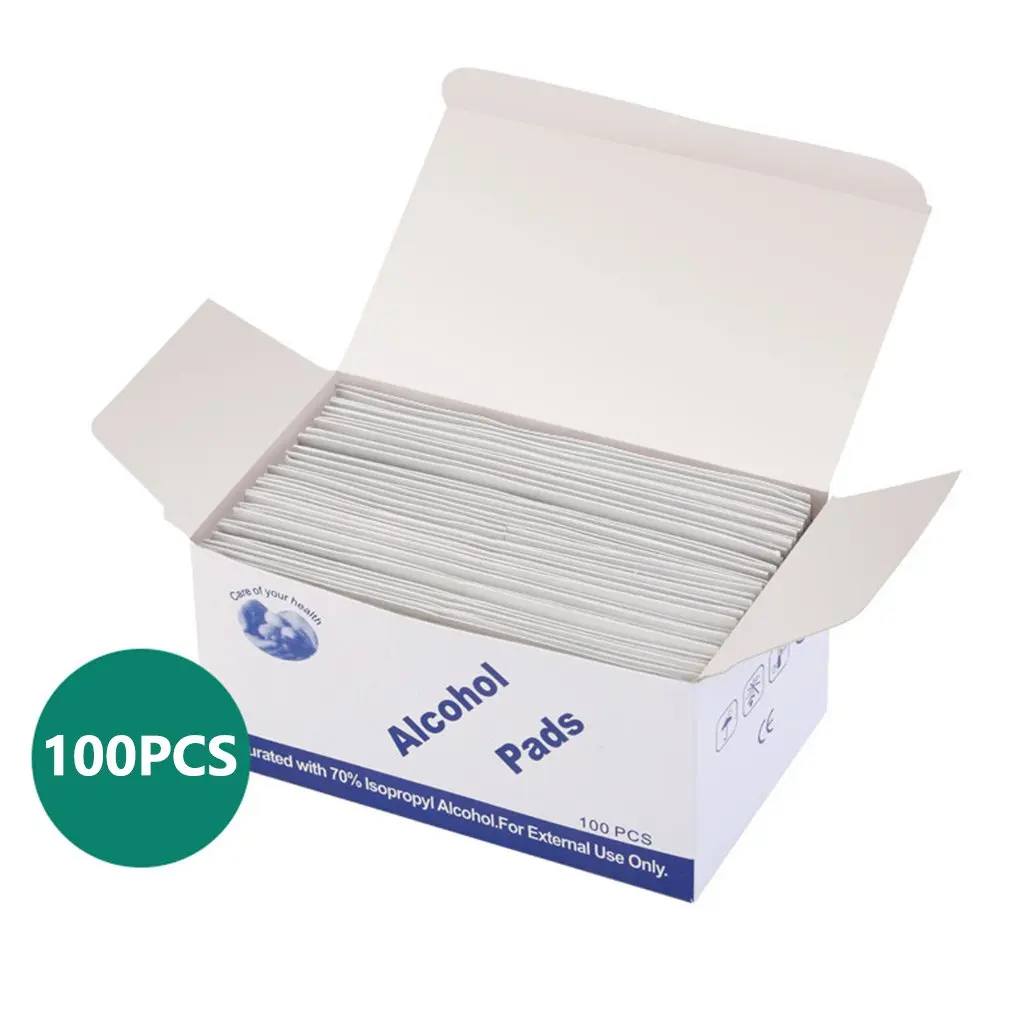 

alcohol wipes / disposable disinfection alcohol wipes hospital alcohol / disinfection Piece 100pcs / bag